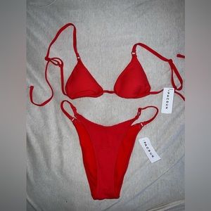 Pacsun High Leg String Bikini